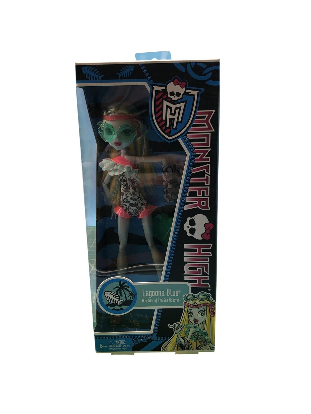Monster High Lagoona Blue Daughter Of The Sea Monster Doll Blonde Hair Mattel